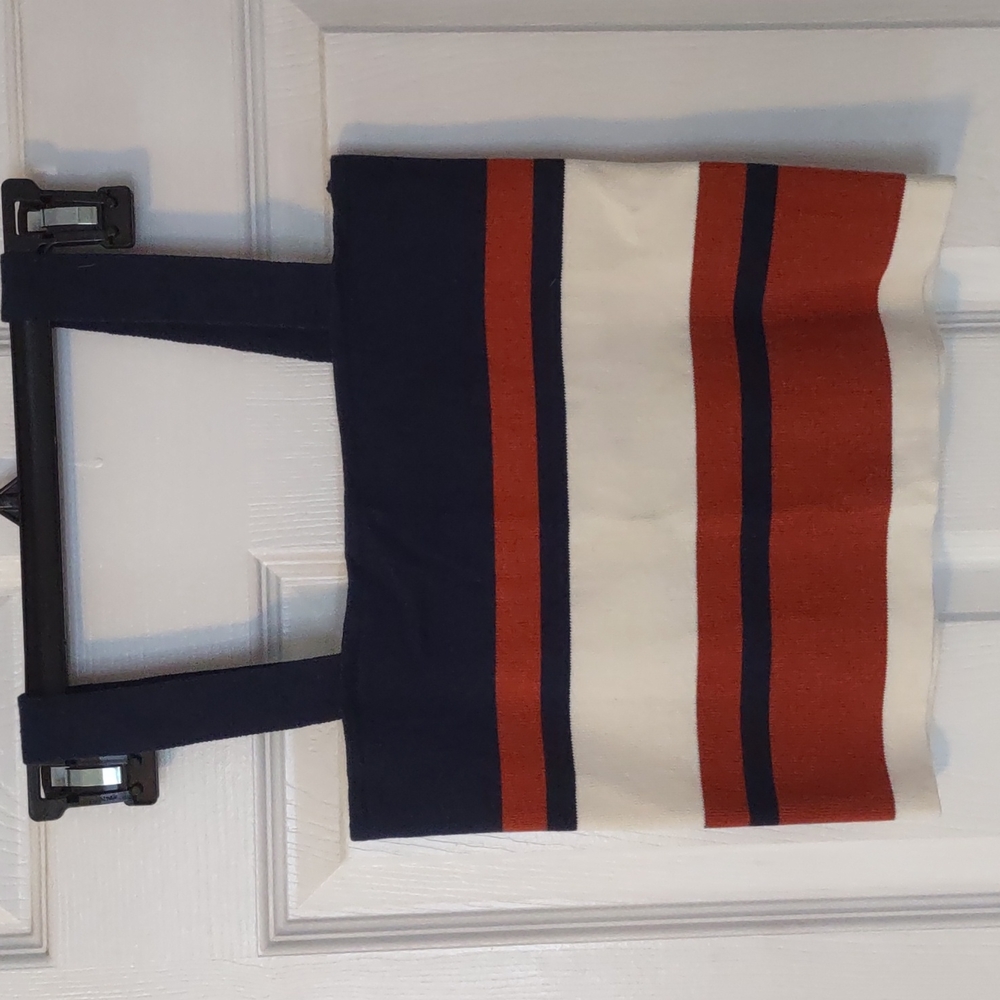 NWT Striped Crop Top